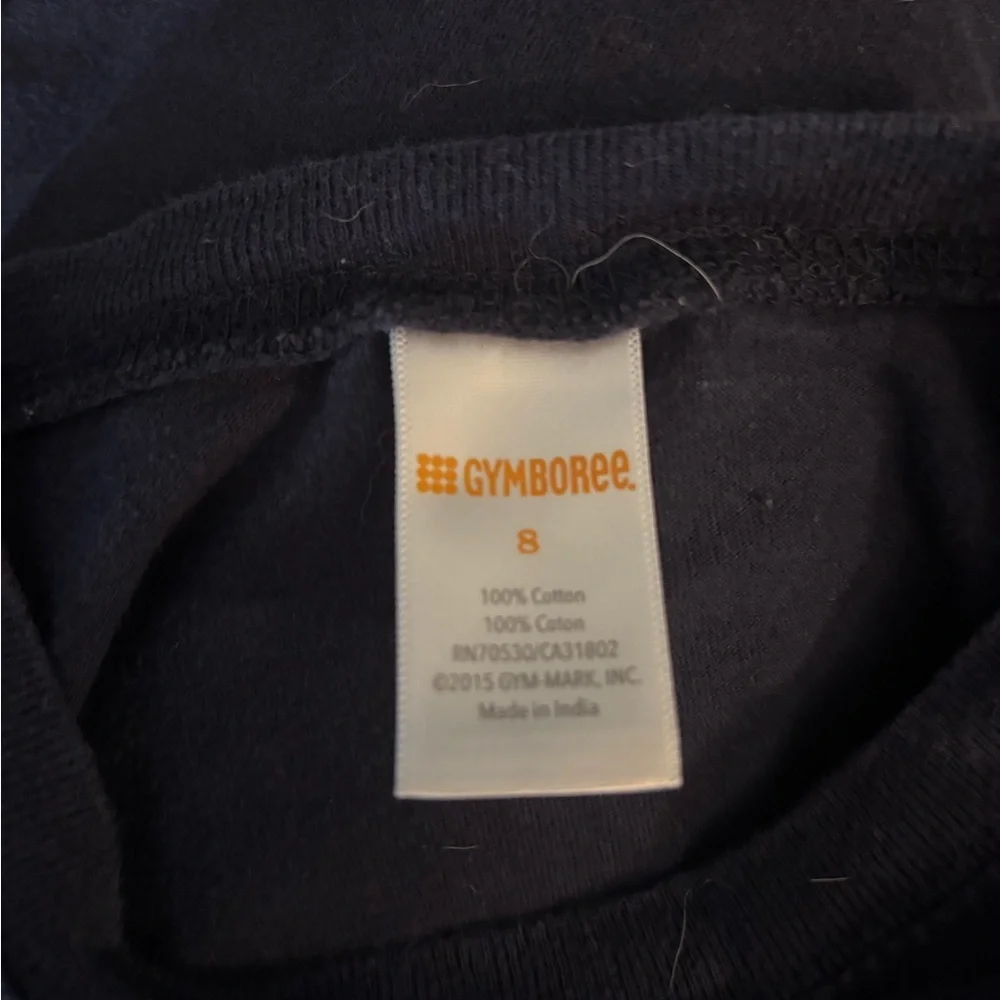 Gymboree Kids Size 8 Dark Blue Bear Shirt